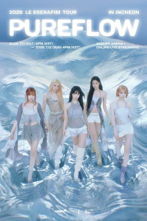 DAY 1-2026 LE SSERAFIM TOUR ‘PUREFLOW’ IN INCHEON (2026) - Poster
